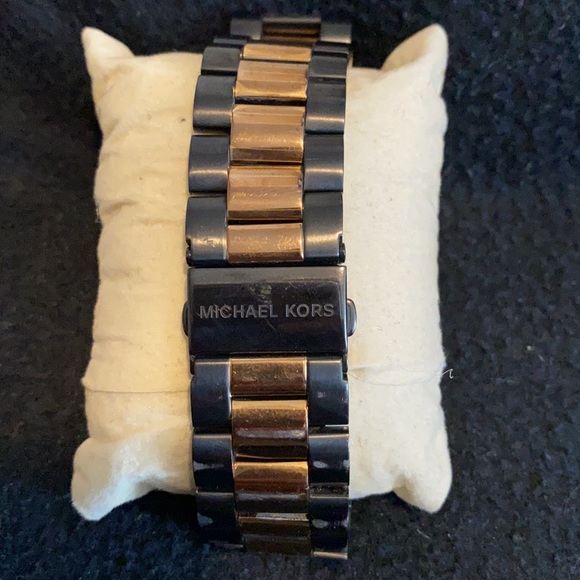 Men’s Michael Kors Watch - Slate and Rose Gold - Picture 2 of 2